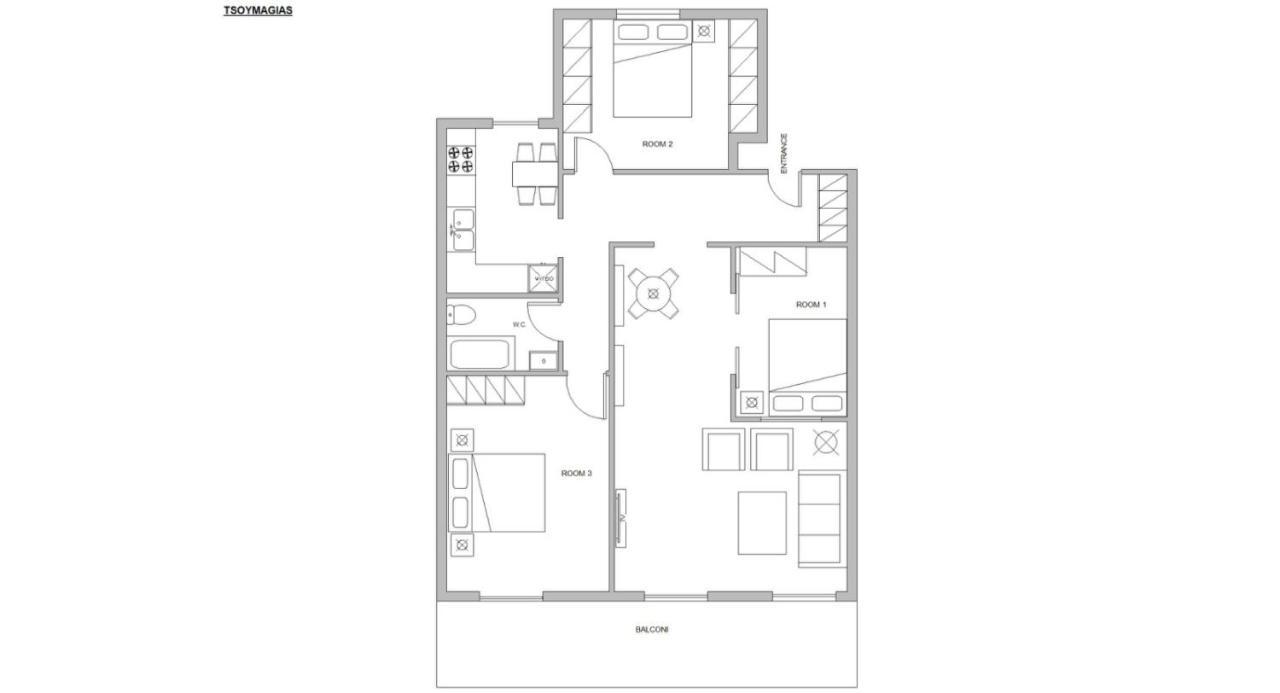 Houseloft Harmony Gardens Apartment Thessaloníki Ngoại thất bức ảnh